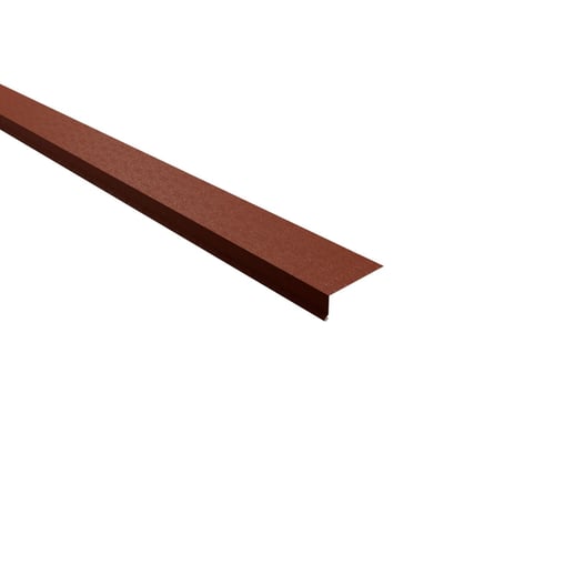 Druiplijst | 8 x 3 cm | 100° | Staal 0,50 mm | 80 µm Shimoco | 8004 - Koperbruin #1