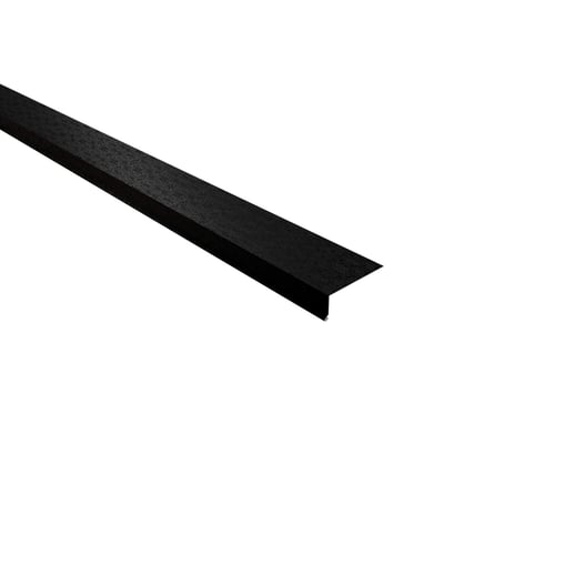 Druiplijst | 8 x 3 cm | 100° | Staal 0,50 mm | 80 µm Shimoco | 9005 - Gitzwart #1