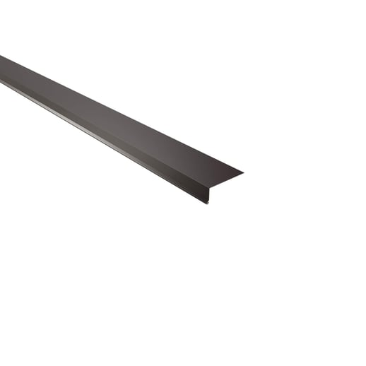 Druiplijst | 8 x 3 cm | 95° | Staal 0,75 mm | 25 µm Polyester | 8017 - Chocoladebruin #1