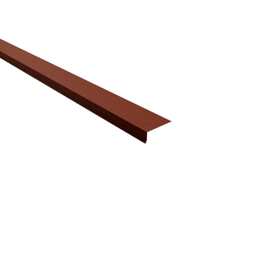 Druiplijst | 8 x 3 cm | 95° | Staal 0,50 mm | 80 µm Shimoco | 8004 - Koperbruin #1