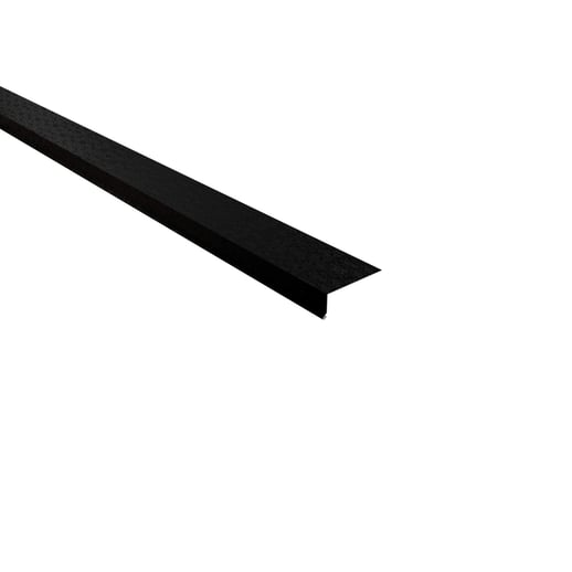 Druiplijst | 8 x 3 cm | 95° | Staal 0,50 mm | 80 µm Shimoco | 9005 - Gitzwart #1