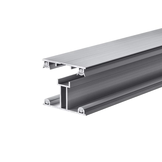 ECO | Koppelprofiel | 16 mm | Compleet | Aluminium | Blank | 7,00 m #2