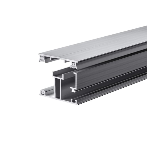 ECO | Randprofiel | 16 mm | Compleet | Aluminium | Blank | 2,50 m #2