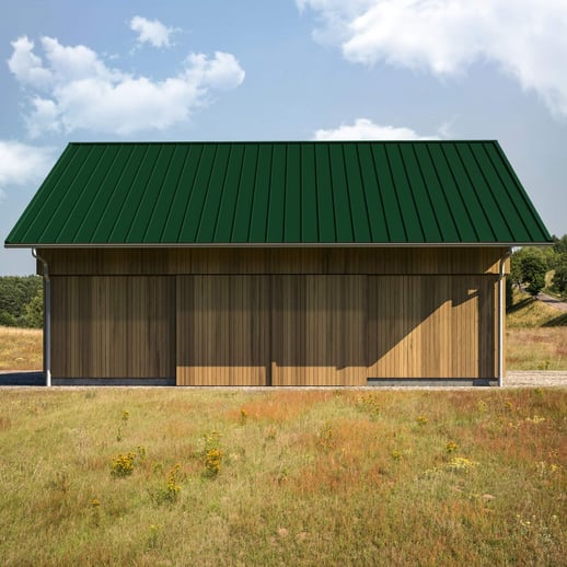 Felsplaat 33/500-LE | Dak | Staal 0,50 mm | 60 µm Puramid | 6005 - Mosgroen #3