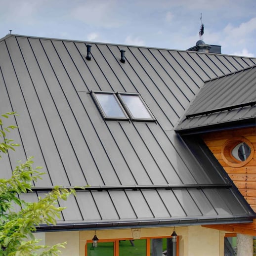 Felsplaat PD-510-S | Damwand | Anti-Drup 700 g/m² | Staal 0,50 mm | 25 µm Polyester | 9006 - Zilver-Metallic #5