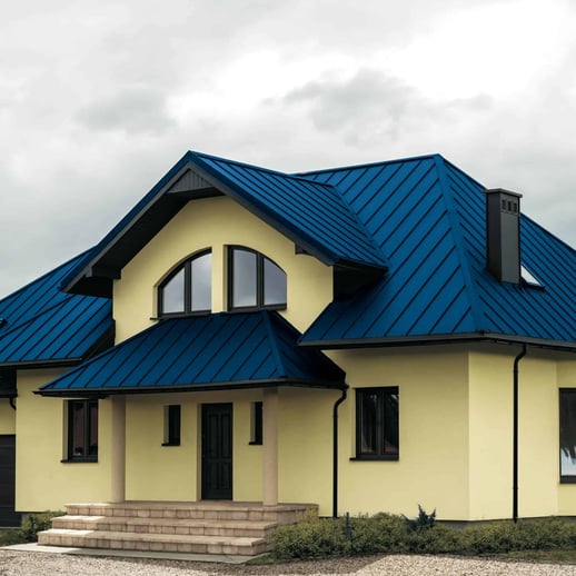 Felsplaat PD-510-S | Mikro | Staal 0,50 mm | 25 µm Polyester | 5010 - Gentiaanblauw #10