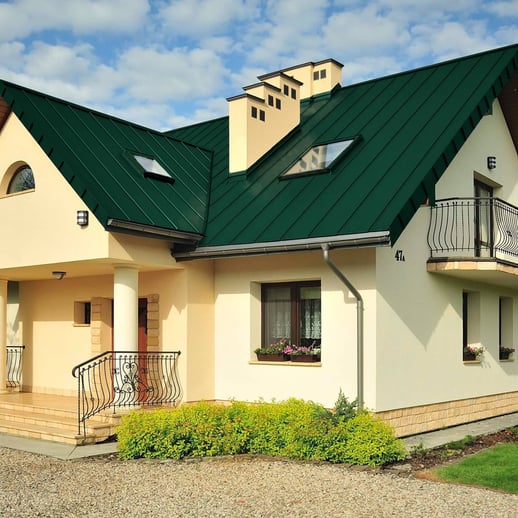 Felsplaat PD-510-S | Nano | Anti-Drup 700 g/m² | Staal 0,50 mm | 50 µm PURMAT® | 011 - Groen #3