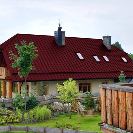 Felsplaat PD-510-S | Nano | Anti-Drup 700 g/m² | Staal 0,50 mm | 25 µm Polyester | 3005 - Wijnrood #6