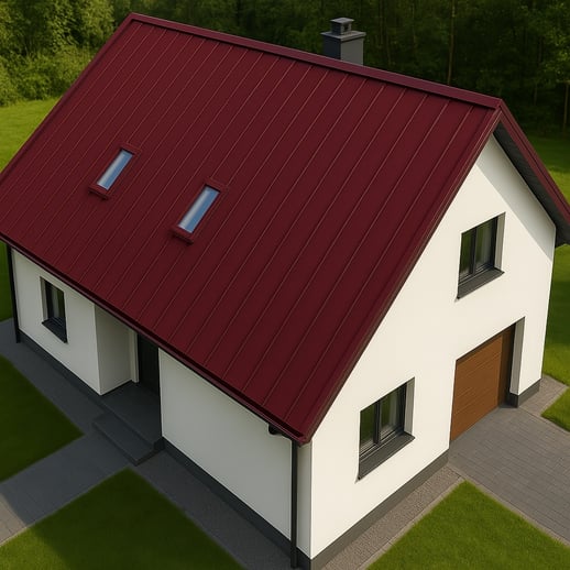 Felsplaat PD-510-S | Nano | Staal 0,50 mm | 25 µm Polyester | 3005 - Wijnrood #12