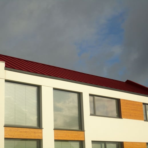 Felsplaat PD-510-S | Vlak | Anti-Drup 700 g/m² | Staal 0,50 mm | 25 µm Polyester | 028 - Kersrood #9