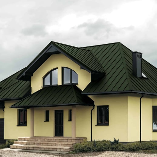 Felsplaat PD-510-S | Vlak | Anti-Drup 700 g/m² | Staal 0,50 mm | 25 µm Polyester | 6020 - Chroomoxydegroen #10