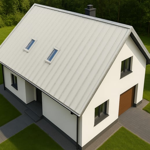 Felsplaat PD-510-S | Vlak | Anti-Drup 700 g/m² | Staal 0,50 mm | 25 µm Polyester | 9002 - Grijswit #12