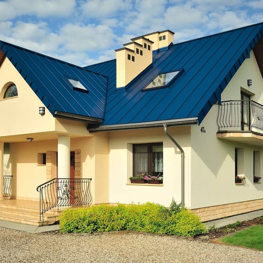 Felsplaat PD-510-S | Vlak | Staal 0,50 mm | 25 µm Polyester | 5010 - Gentiaanblauw #3