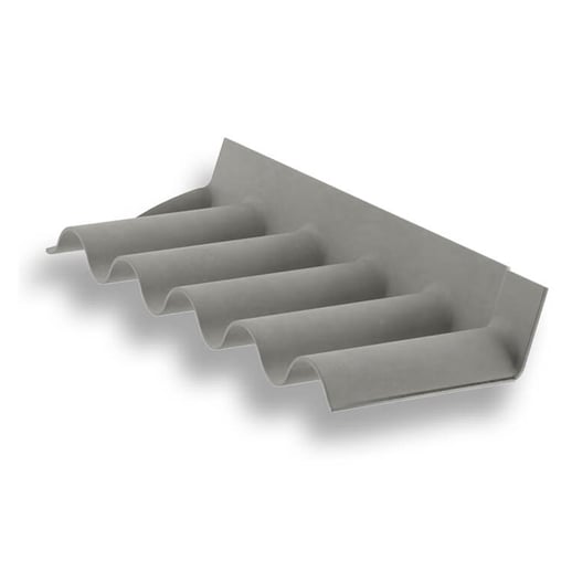 Gegolfd bovenstuk | Rechts | Rechts | 30° | Terracotta #1