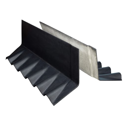 Gegolfd bovenstuk | Links | 20° - 30° | Zwart #2