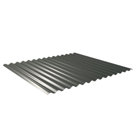 Golfplaat 18/1064 | Dak | Anti-Drup 2400 g/m² | Staal 0,63 mm | 25 µm Polyester | 6020 - Chroomoxydegroen #1
