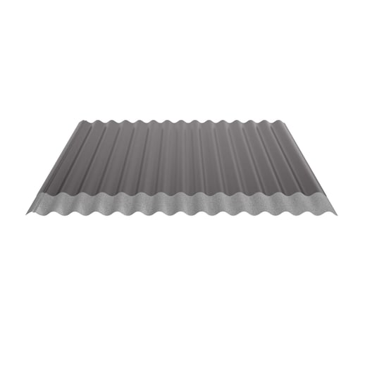 Golfplaat 18/1064 | Dak | Anti-Drup 2400 g/m² | Staal 0,63 mm | 25 µm Polyester | 8017 - Chocoladebruin #5