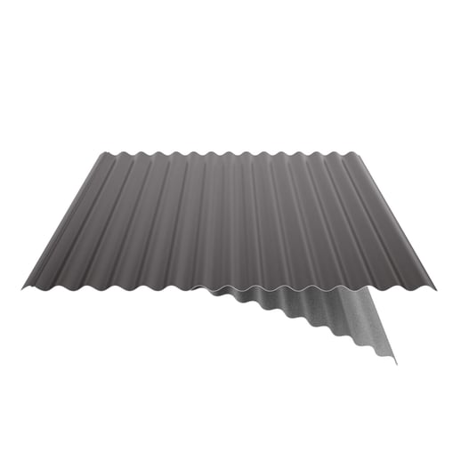 Golfplaat 18/1064 | Dak | Anti-Drup 2400 g/m² | Staal 0,63 mm | 25 µm Polyester | 8017 - Chocoladebruin #6