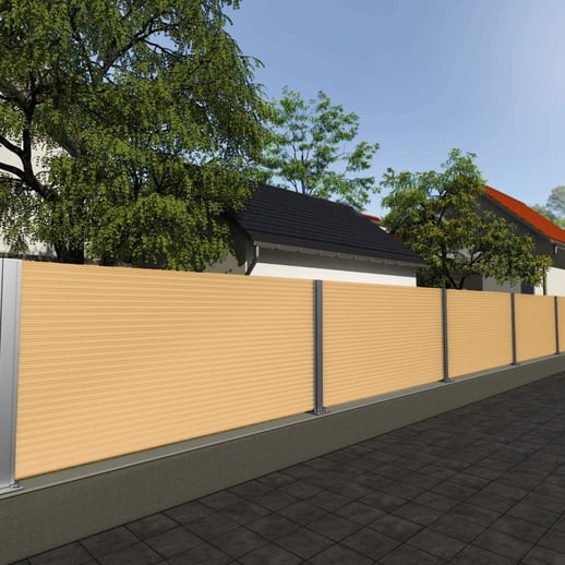 Golfplaat PF25W | Gevel | Staal 0,50 mm | 25 µm Polyester | 1002 - Zandgeel #4