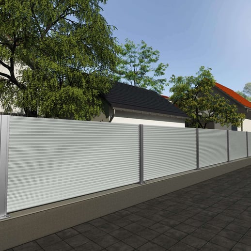 Golfplaat PF25W | Gevel | Staal 0,50 mm | 25 µm Polyester | 7035 - Lichtgrijs #4