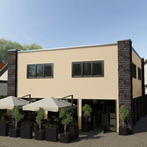 Golfplaat PF25W | Gevel | Staal 0,75 mm | 25 µm Polyester | 1015 - Licht ivoorkleurig #3