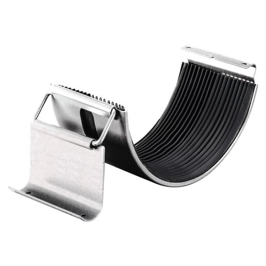 Goot verbindingsstuk met rubber | Staal | Ø 190 mm | Verzinkt #1