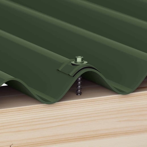 Kalotten | Profiel 18/1064 | Montage profieltop | Chroomoxydegroen #2