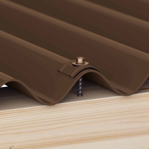 Kalotten | Profiel 18/1064 | Montage profieltop | Sepiabruin #2