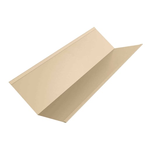 Kilgoot | 19,5 cm x 19,5 cm x 2,00 m | Staal 0,75 mm | 25 µm Polyester | 1015 - Licht ivoorkleurig #1