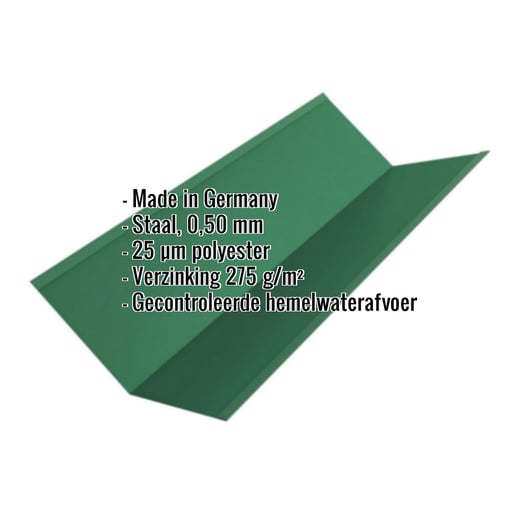 Kilgoot | 195 x 19,5 cm | Staal 0,50 mm | 25 µm Polyester | 6029 - Mintgroen #2