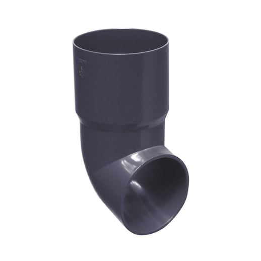 Kunststof dakgoot voordeelpakket 10,00 m | Ø 100/75 mm | Kleur grafiet #12