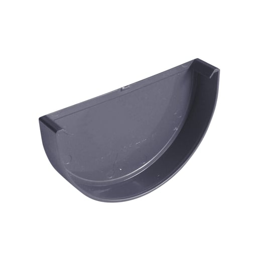 Kunststof dakgoot voordeelpakket 6,00 m | Ø 125/90 mm | Kleur grafiet #6