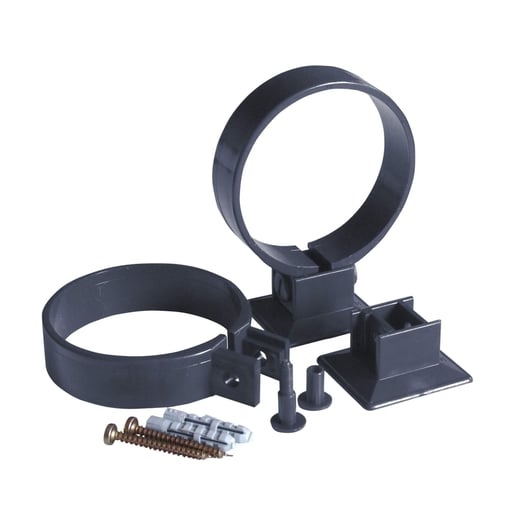 Kunststof dakgoot voordeelpakket 6,00 m | Ø 150/110 mm | Kleur grafiet #10