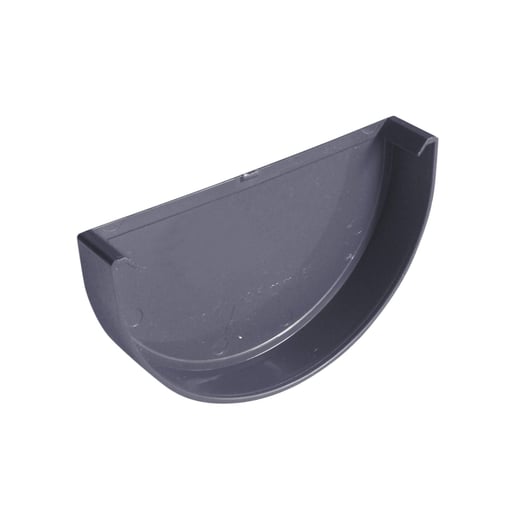 Kunststof dakgoot voordeelpakket 8,00 m | Ø 125/90 mm | Kleur grafiet #6