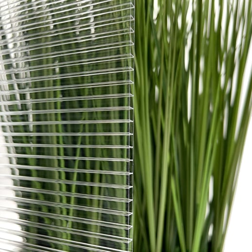 Polycarbonaat kanaalplaat | 4,5 mm | Breedte 1,05 m | Helder | 2,00 m #3