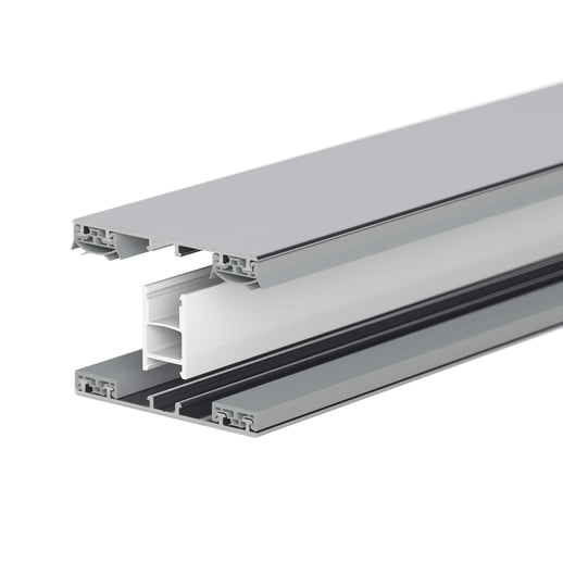 Mendig | Koppelprofiel | 10 mm | Thermo/Classic | Aluminium | Blank | 2,00 m #2