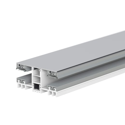 Mendig | Koppelprofiel | 10 mm | Thermo/Thermo | Aluminium | Blank | 7,00 m #1