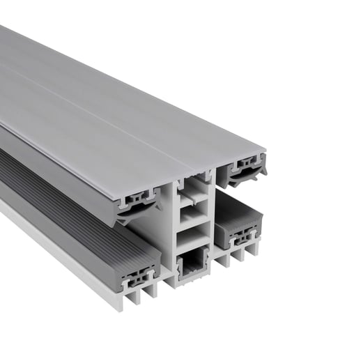 Mendig | Koppelprofiel | 16 mm | Thermo/Thermo | Aluminium | Blank | 2,00 m #1