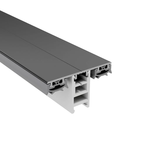 Mendig | Koppelprofiel | 16 mm | Aluminium | Donkergrijs | 2,00 m #1