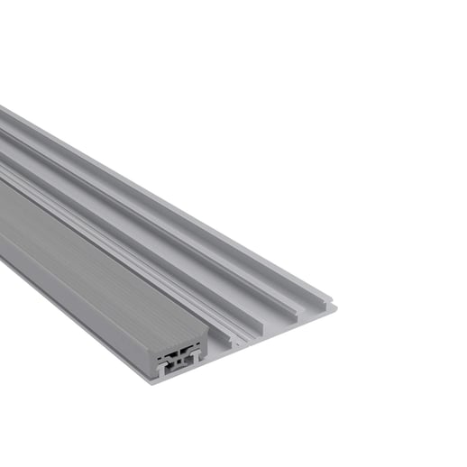 Mendig | Rand-Onderprofiel | Aluminium | Blank | 7,00 m #1