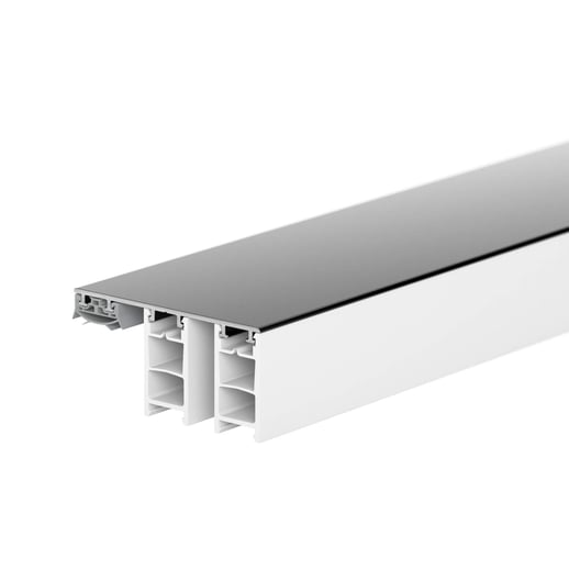 Mendig | Randprofiel | 12 - 15 mm | Aluminium | Donkergrijs | 2,00 m #1