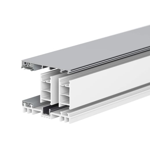 Mendig | Randprofiel | 16 mm | Thermo/Thermo | Aluminium | Blank | 2,00 m #2