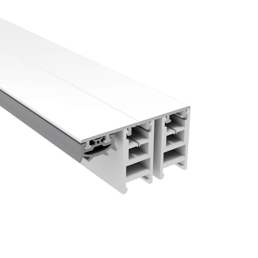 Mendig | Randprofiel | 16 mm | Aluminium | Wit | 2,50 m #1