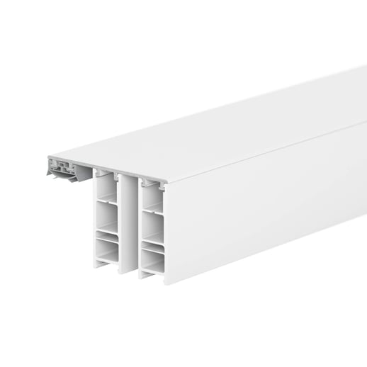 Mendig | Randprofiel | 17 - 34 mm | Aluminium | Wit | 2,00 m #1