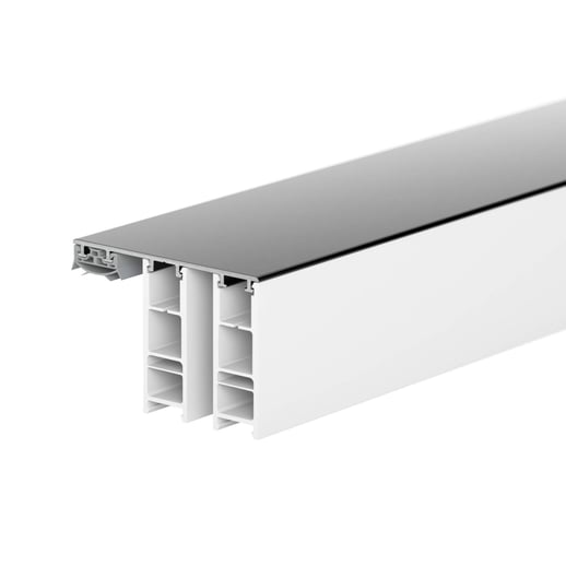 Mendig | Randprofiel | 17 - 34 mm | Aluminium | Donkergrijs | 2,00 m #1