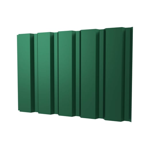 Damwandplaat T35M | Gevel | Staal 0,63 mm | 25 µm Polyester | 6005 - Mosgroen #1