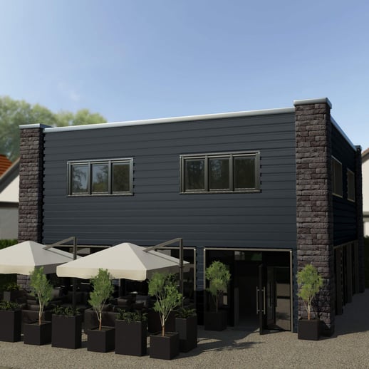 Damwandplaat T35M | Gevel | Staal 0,75 mm | 25 µm Polyester | 7016 - Antracietgrijs #3