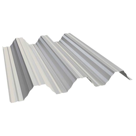 Warmdakplaat T92P | Dak | Staal 0,50 mm | 25 µm Polyester | 9002 - Grijswit #1