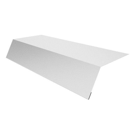 Druiplijst | 12,5 cm x 7 cm x 2,00 m | Staal 0,75 mm | Aluzink | Zilvergrijs #1