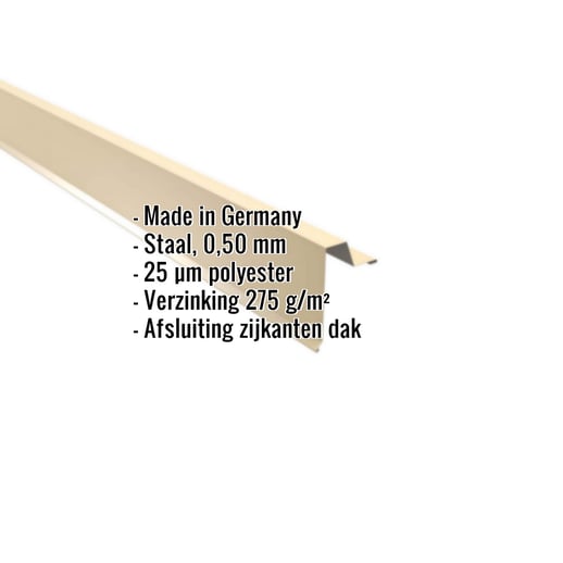 Windveer | Felsplaat 33/500 | Staal 0,50 mm | 25 µm Polyester | 1015 - Licht ivoorkleurig #2